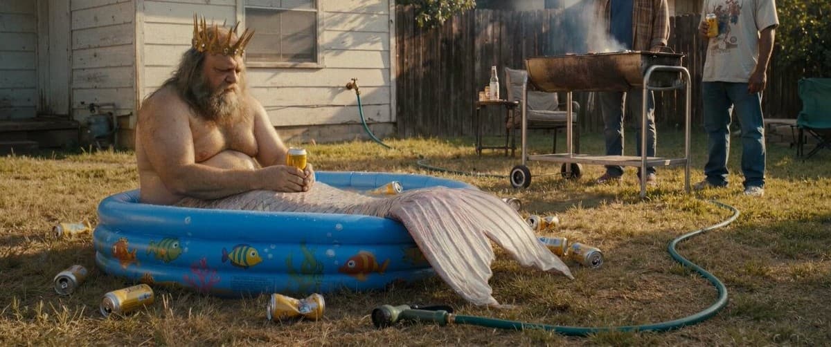 Still from Living with a Merman